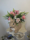 Filled Rabbit Planter