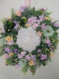 Pastel Spring Wreath