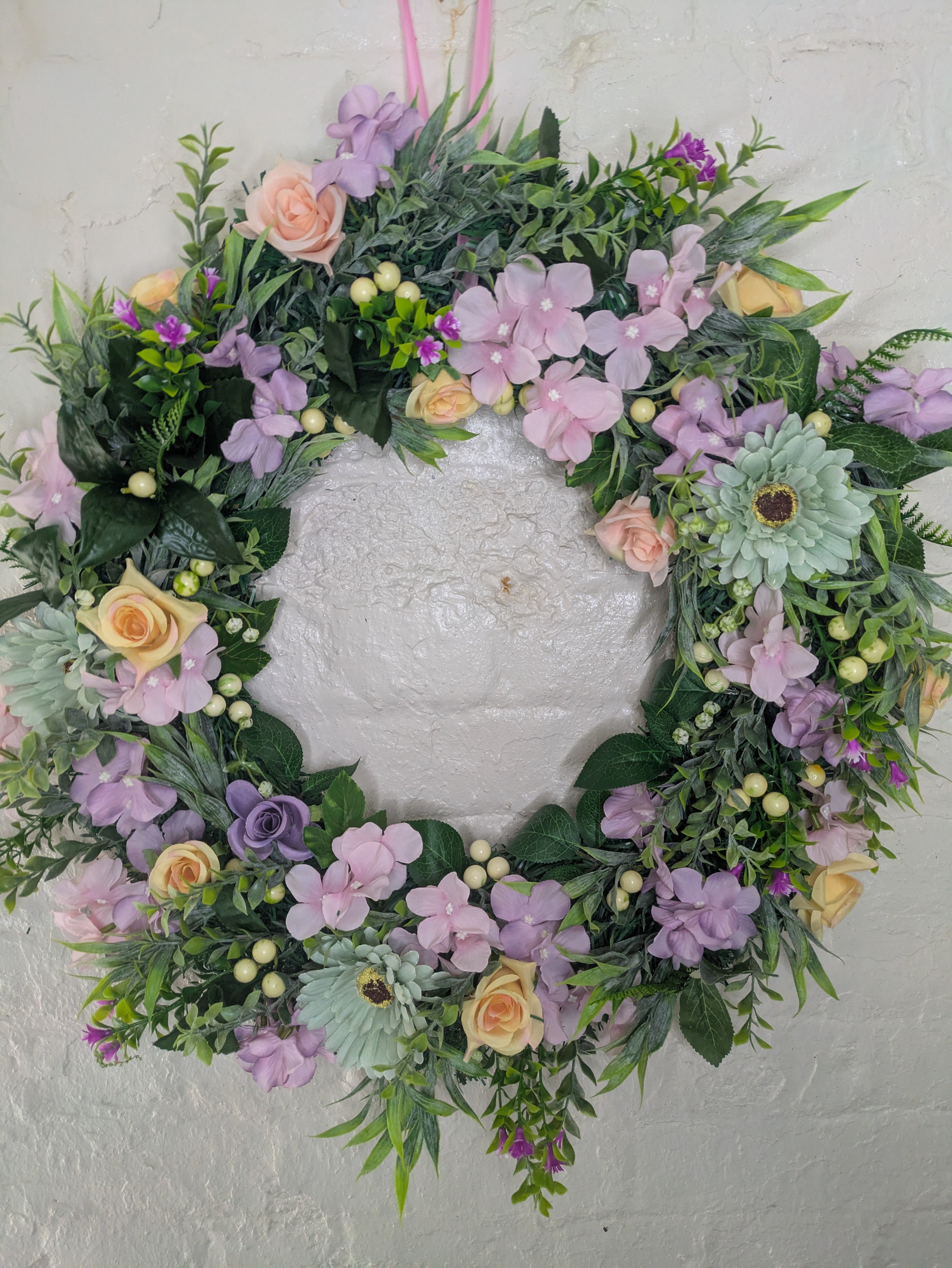 Pastel Spring Wreath