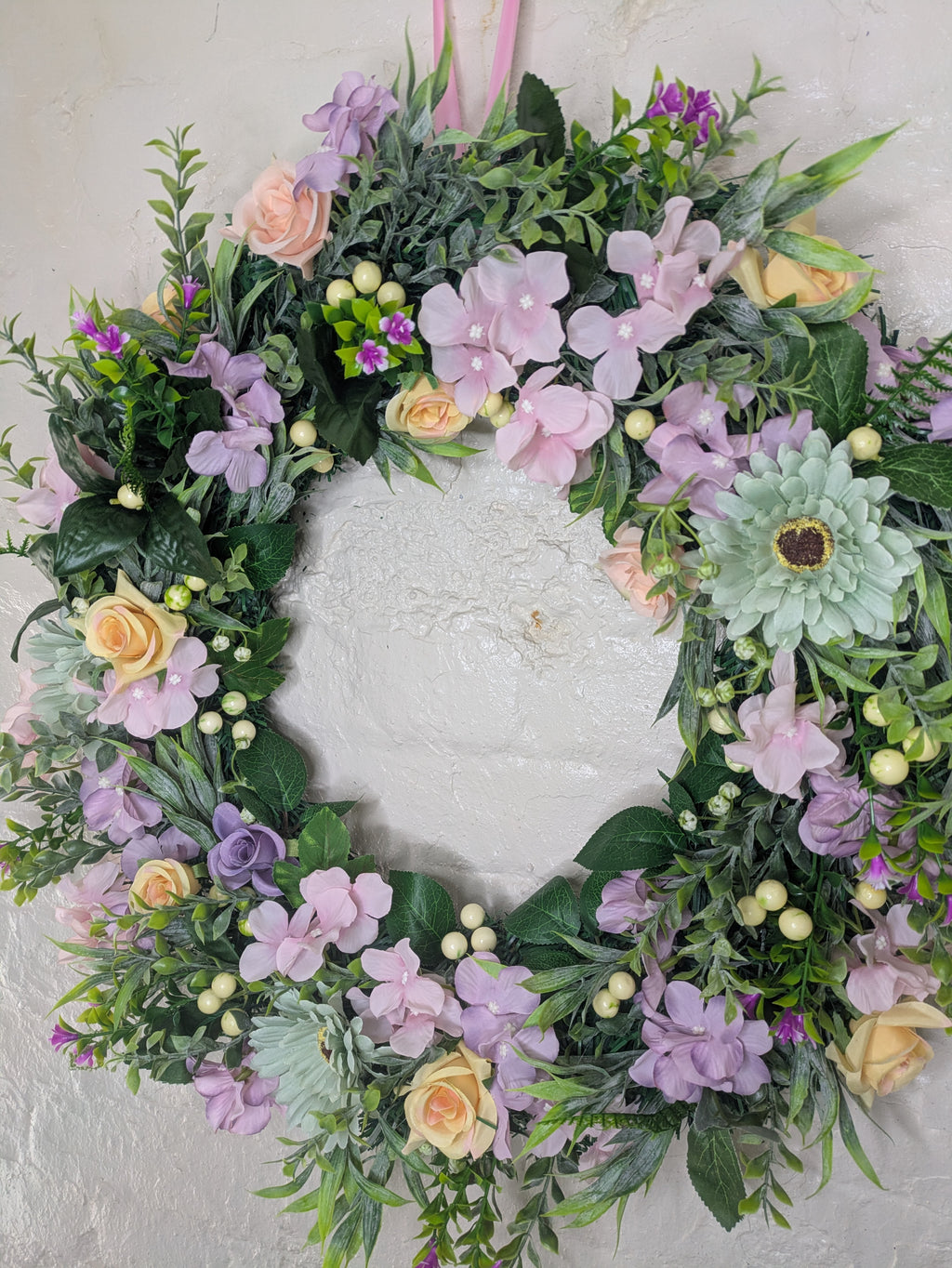 Pastel Spring Wreath