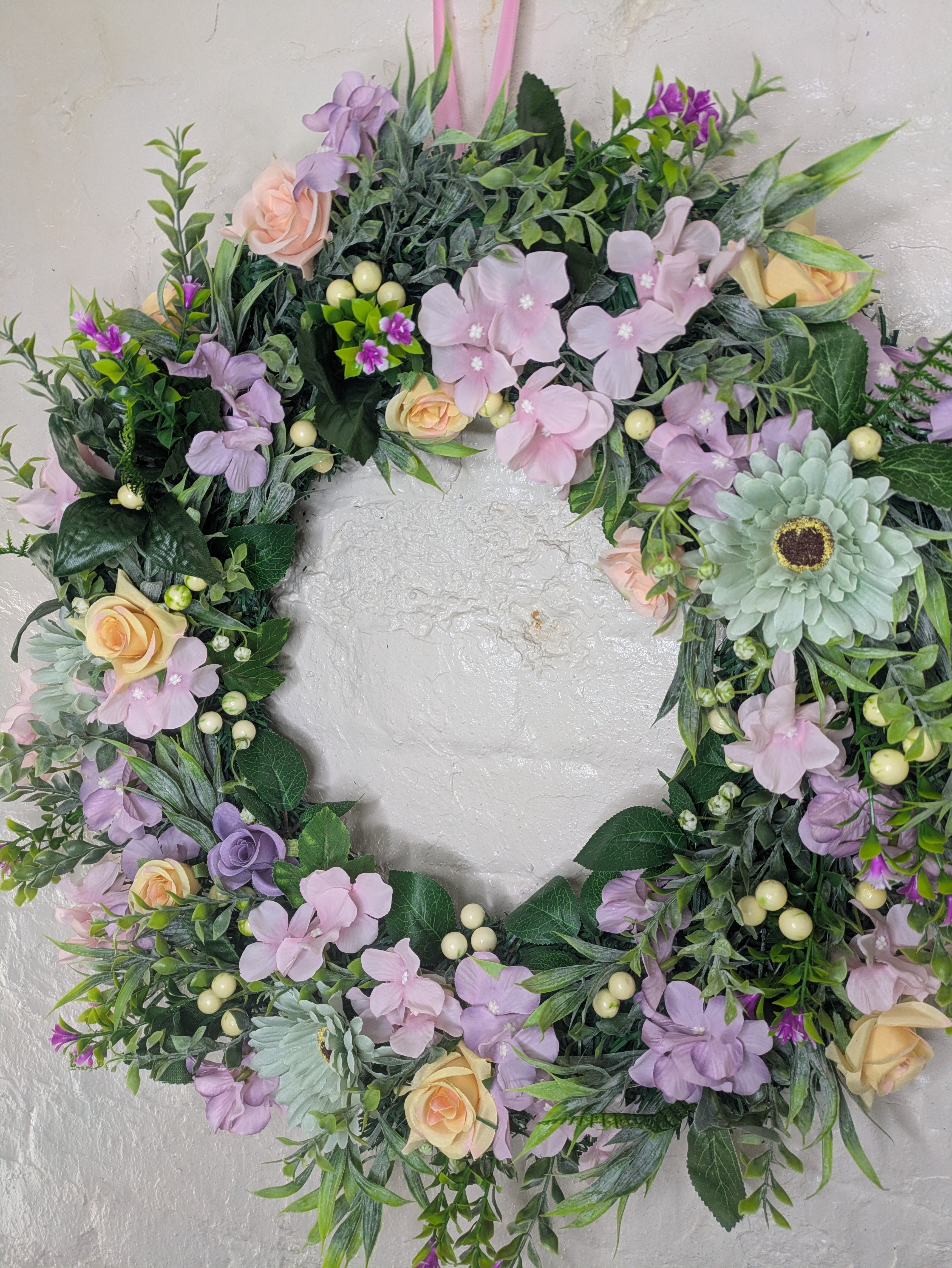 Pastel Spring Wreath